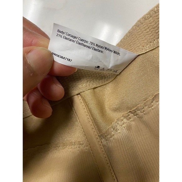 Maidenform Waist Cincher Size X-Large Shaper Shapewear Beige SE4067 - Picture 10 of 12
